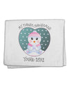 Personalized My First Christmas Snowbaby Girl 11&#x22;x18&#x22; Dish Fingertip Towel-Fingertip Towel-TooLoud-White-Davson Sales