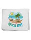 Fun Summer Beach Scene - Beach Bum 11&#x22;x18&#x22; Dish Fingertip Towel by TooLoud-Fingertip Towel-TooLoud-White-Davson Sales