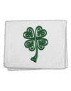 3D Style Celtic Knot 4 Leaf Clover 11&#x22;x18&#x22; Dish Fingertip Towel-Fingertip Towel-TooLoud-White-Davson Sales