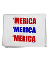 Merica Merica Merica - Red and Blue 11&#x22;x18&#x22; Dish Fingertip Towel-Fingertip Towel-TooLoud-White-Davson Sales