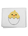 Cute Hatching Chick Design 11&#x22;x18&#x22; Dish Fingertip Towel by TooLoud-Fingertip Towel-TooLoud-White-Davson Sales