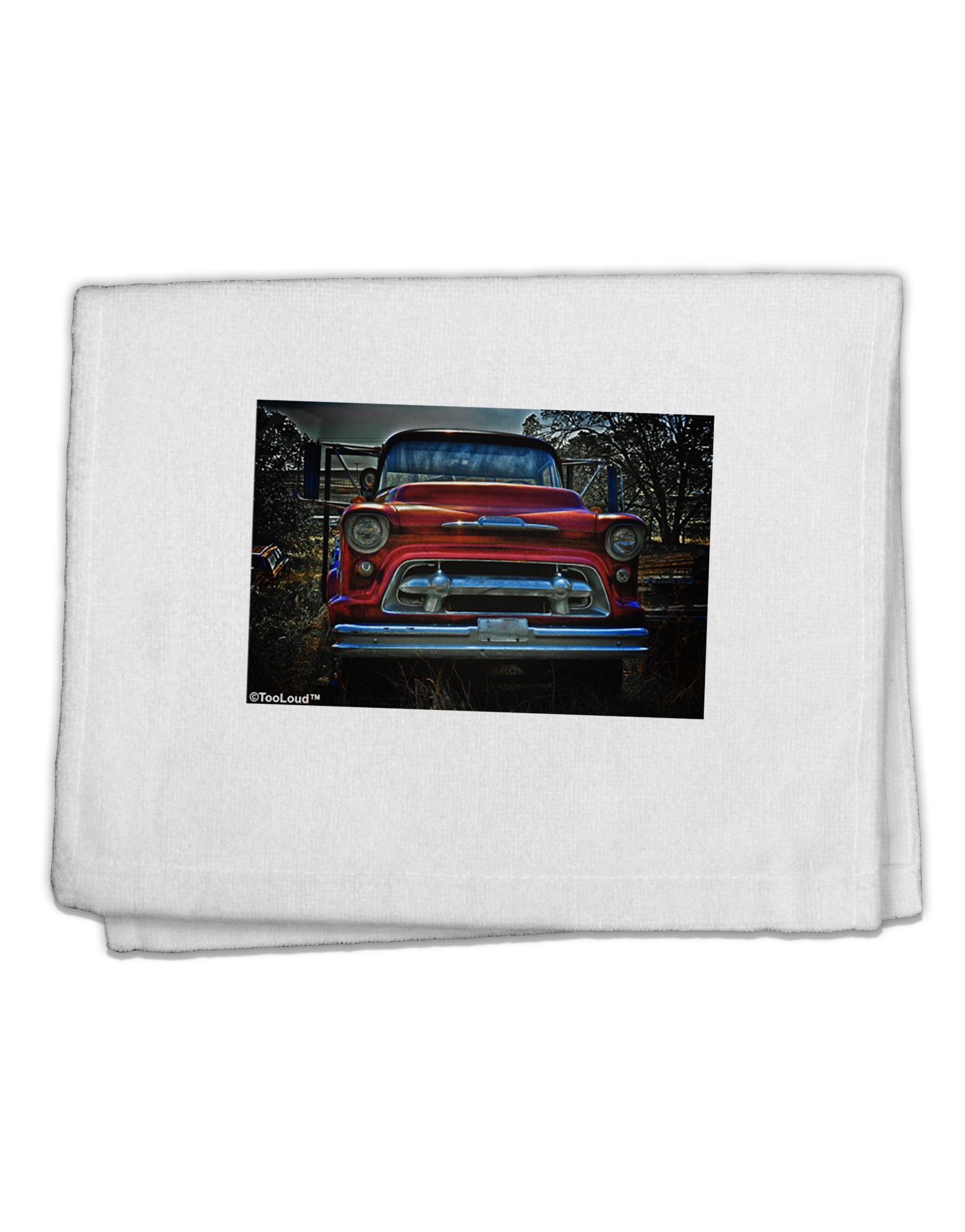 Vintage Truck 11&#x22;x18&#x22; Dish Fingertip Towel by TooLoud-Fingertip Towel-TooLoud-White-Davson Sales