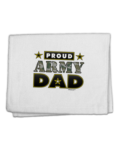 Proud Army Dad 11&#x22;x18&#x22; Dish Fingertip Towel-Fingertip Towel-TooLoud-White-Davson Sales