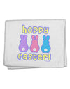 Three Easter Bunnies - Hoppy Easter 11&#x22;x18&#x22; Dish Fingertip Towel by TooLoud-Fingertip Towel-TooLoud-White-Davson Sales