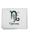 Capricorn Symbol 11&#x22;x18&#x22; Dish Fingertip Towel-Fingertip Towel-TooLoud-White-Davson Sales
