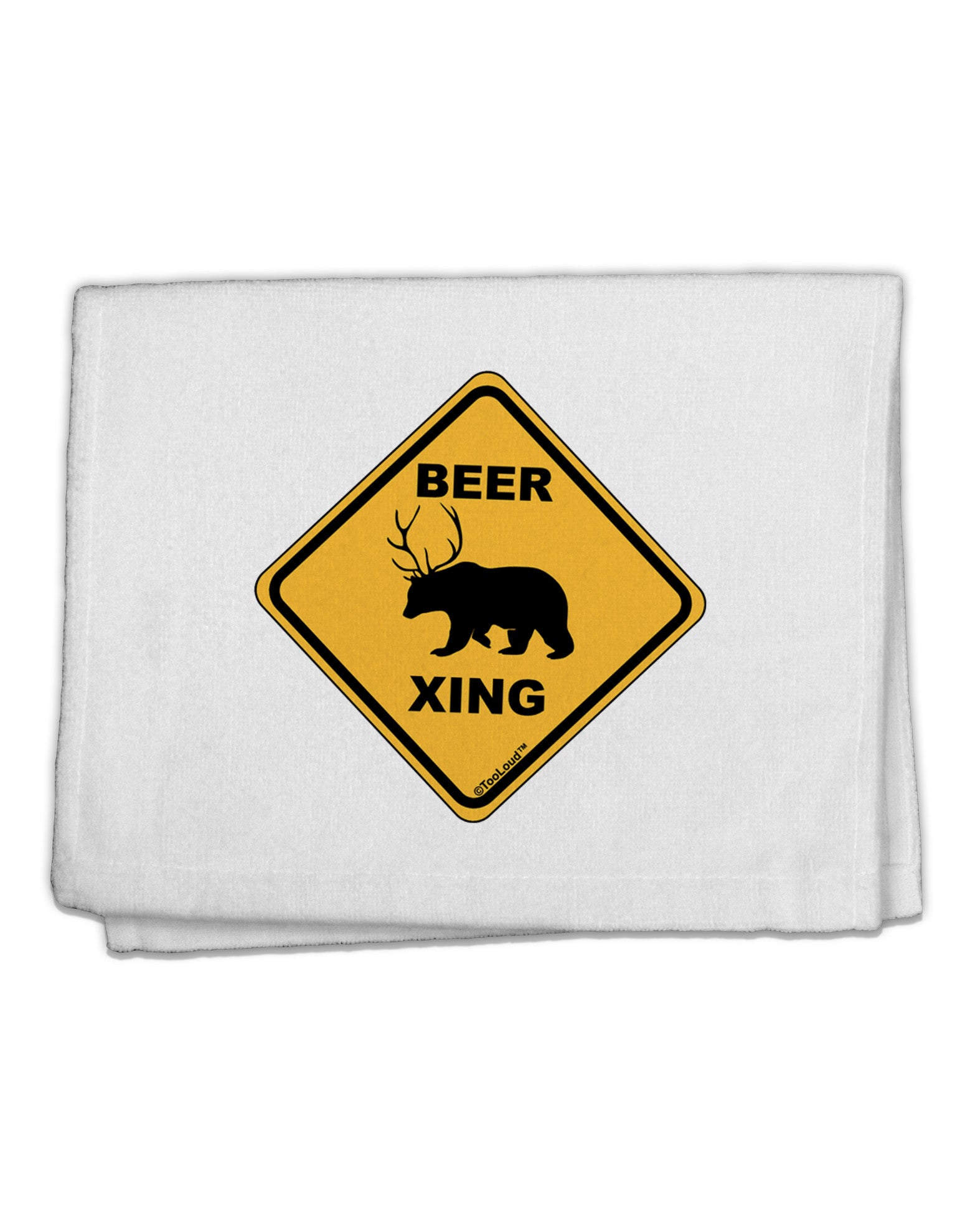 Beer Xing 11&#x22;x18&#x22; Dish Fingertip Towel-Fingertip Towel-TooLoud-White-Davson Sales