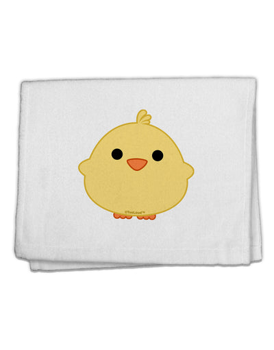 Cute Little Chick - Yellow 11&#x22;x18&#x22; Dish Fingertip Towel by TooLoud-Fingertip Towel-TooLoud-White-Davson Sales