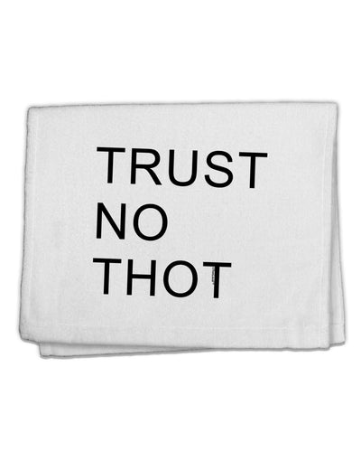 Trust No Thot 11&#x22;x18&#x22; Dish Fingertip Towel-Fingertip Towel-TooLoud-White-Davson Sales