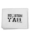 Houston Y'all - Boots - Texas Pride 11&#x22;x18&#x22; Dish Fingertip Towel by TooLoud-Fingertip Towel-TooLoud-White-Davson Sales