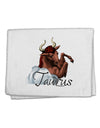 Taurus Color Illustration 11&#x22;x18&#x22; Dish Fingertip Towel-Fingertip Towel-TooLoud-White-Davson Sales