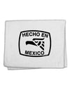 Hecho en Mexico Eagle Symbol with Text 11&#x22;x18&#x22; Dish Fingertip Towel by TooLoud-Fingertip Towel-TooLoud-White-Davson Sales