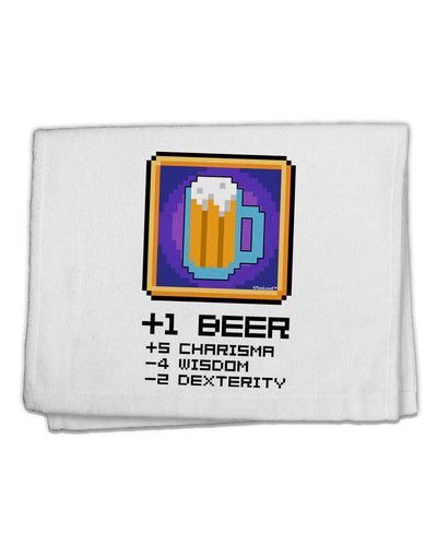 Pixel Beer Item 11&#x22;x18&#x22; Dish Fingertip Towel-Fingertip Towel-TooLoud-White-Davson Sales