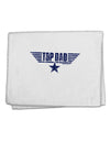 Top Dad Father's Day 11&#x22;x18&#x22; Dish Fingertip Towel-Fingertip Towel-TooLoud-White-Davson Sales