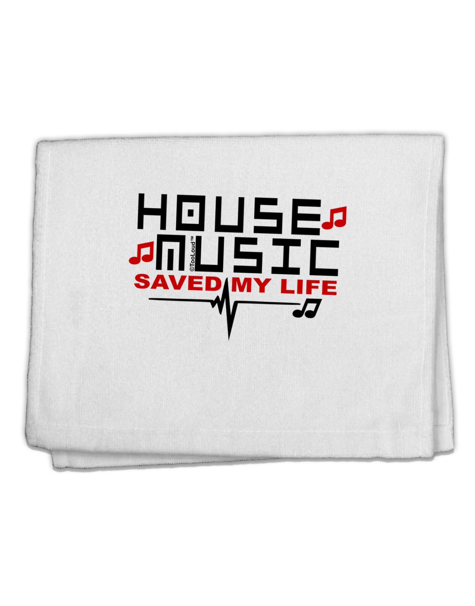 House Saved My Life 11&#x22;x18&#x22; Dish Fingertip Towel-Fingertip Towel-TooLoud-White-Davson Sales