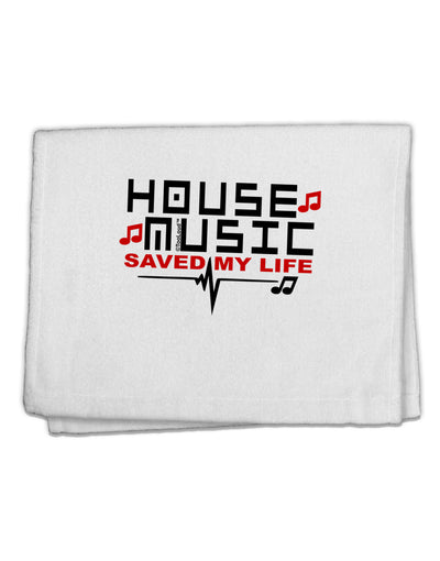 House Saved My Life 11&#x22;x18&#x22; Dish Fingertip Towel-Fingertip Towel-TooLoud-White-Davson Sales