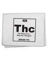 420 Element THC Funny Stoner 11&#x22;x18&#x22; Dish Fingertip Towel by TooLoud-Fingertip Towel-TooLoud-White-Davson Sales