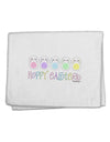 Cute Pastel Bunnies - Hoppy Easter 11&#x22;x18&#x22; Dish Fingertip Towel by TooLoud-Fingertip Towel-TooLoud-White-Davson Sales