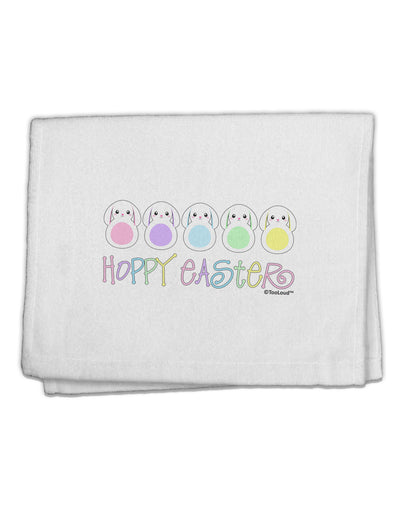 Cute Pastel Bunnies - Hoppy Easter 11&#x22;x18&#x22; Dish Fingertip Towel by TooLoud-Fingertip Towel-TooLoud-White-Davson Sales