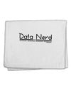 Data Nerd 11&#x22;x18&#x22; Dish Fingertip Towel by TooLoud-Fingertip Towel-TooLoud-White-Davson Sales