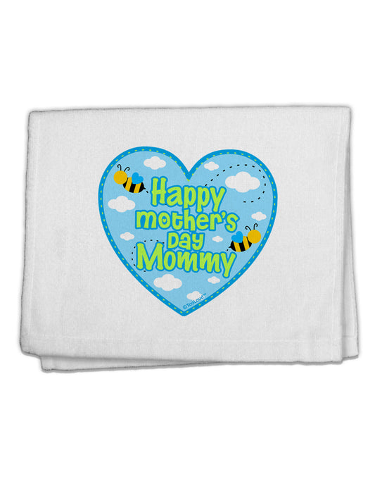 Happy Mother's Day Mommy - Blue 11&#x22;x18&#x22; Dish Fingertip Towel by TooLoud-Fingertip Towel-TooLoud-White-Davson Sales