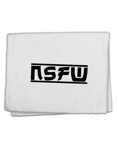 NSFW Not Safe For Work 11&#x22;x18&#x22; Dish Fingertip Towel by TooLoud-Fingertip Towel-TooLoud-White-Davson Sales