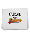 CEO Of Epicness 11&#x22;x18&#x22; Dish Fingertip Towel-Fingertip Towel-TooLoud-White-Davson Sales