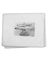 Helicopter Sketch 11&#x22;x18&#x22; Dish Fingertip Towel-Fingertip Towel-TooLoud-White-Davson Sales