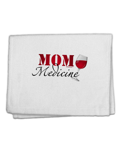 Mom Medicine 11&#x22;x18&#x22; Dish Fingertip Towel-Fingertip Towel-TooLoud-White-Davson Sales