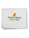 Nurses Need Shots Too 11&#x22;x18&#x22; Dish Fingertip Towel-Fingertip Towel-TooLoud-White-Davson Sales