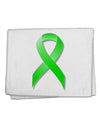 Lyme Disease Awareness Ribbon - Lime Green 11&#x22;x18&#x22; Dish Fingertip Towel-Fingertip Towel-TooLoud-White-Davson Sales