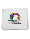 End Of The Rainbow Text 11&#x22;x18&#x22; Dish Fingertip Towel-Fingertip Towel-TooLoud-White-Davson Sales