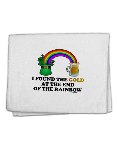 End Of The Rainbow Text 11&#x22;x18&#x22; Dish Fingertip Towel-Fingertip Towel-TooLoud-White-Davson Sales