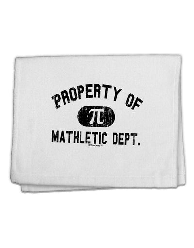 Mathletic Department Distressed 11&#x22;x18&#x22; Dish Fingertip Towel by TooLoud-Fingertip Towel-TooLoud-White-Davson Sales