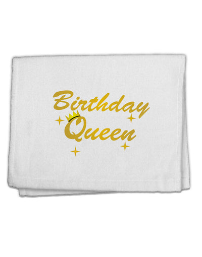 Birthday Queen Text 11&#x22;x18&#x22; Dish Fingertip Towel by TooLoud-TooLoud-White-Davson Sales