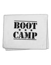 Bootcamp Large distressed Text 11&#x22;x18&#x22; Dish Fingertip Towel-Fingertip Towel-TooLoud-White-Davson Sales