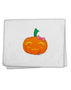 Kyu-T Face Pumpkin 11&#x22;x18&#x22; Dish Fingertip Towel by TooLoud-Fingertip Towel-TooLoud-White-Davson Sales