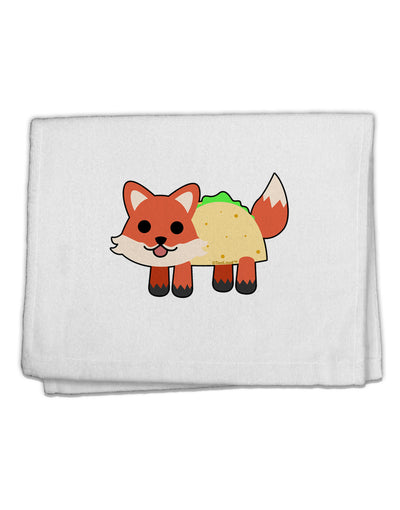 Cute Taco Fox 11&#x22;x18&#x22; Dish Fingertip Towel-Fingertip Towel-TooLoud-White-Davson Sales