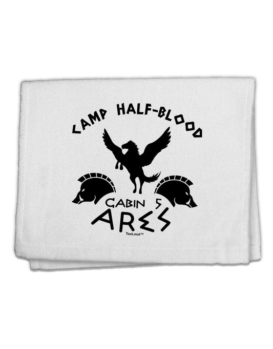 Camp Half Blood Cabin 5 Ares 11&#x22;x18&#x22; Dish Fingertip Towel by TooLoud-Fingertip Towel-TooLoud-White-Davson Sales