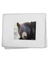 Staring Black Bear 11&#x22;x18&#x22; Dish Fingertip Towel-Fingertip Towel-TooLoud-White-Davson Sales