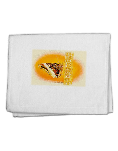 Watercolor Owl Moth 11&#x22;x18&#x22; Dish Fingertip Towel-Fingertip Towel-TooLoud-White-Davson Sales