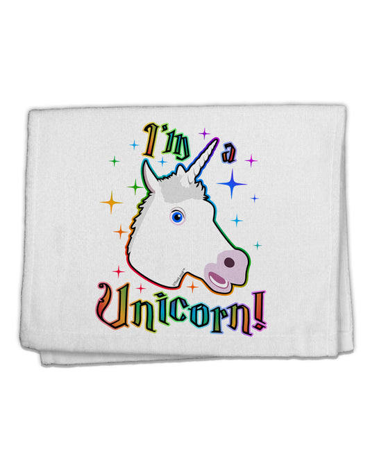 I'm a Unicorn 11&#x22;x18&#x22; Dish Fingertip Towel-Fingertip Towel-TooLoud-White-Davson Sales