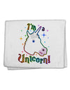 I'm a Unicorn 11&#x22;x18&#x22; Dish Fingertip Towel-Fingertip Towel-TooLoud-White-Davson Sales