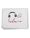 EDM Cord Pink 11&#x22;x18&#x22; Dish Fingertip Towel-Fingertip Towel-TooLoud-White-Davson Sales