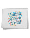 Happy 4th of July - Fireworks Design 11&#x22;x18&#x22; Dish Fingertip Towel-Fingertip Towel-TooLoud-White-Davson Sales