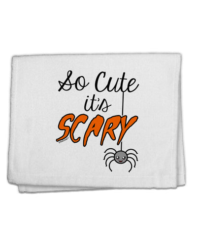 So Cute It's Scary 11&#x22;x18&#x22; Dish Fingertip Towel by TooLoud-Fingertip Towel-TooLoud-White-Davson Sales