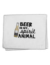 Beer Is My Spirit Animal 11&#x22;x18&#x22; Dish Fingertip Towel-Fingertip Towel-TooLoud-White-Davson Sales