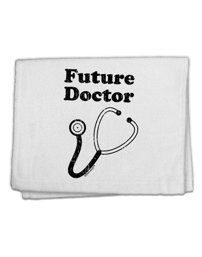 Future Doctor Distressed 11&#x22;x18&#x22; Dish Fingertip Towel-Fingertip Towel-TooLoud-White-Davson Sales