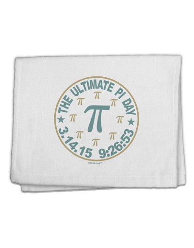 The Ultimate Pi Day Emblem 11&#x22;x18&#x22; Dish Fingertip Towel by TooLoud-Fingertip Towel-TooLoud-White-Davson Sales