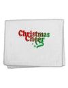 Christmas Cheer Color 11&#x22;x18&#x22; Dish Fingertip Towel-Fingertip Towel-TooLoud-White-Davson Sales