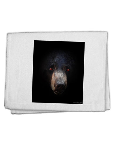 Scary Black Bear 11&#x22;x18&#x22; Dish Fingertip Towel-Fingertip Towel-TooLoud-White-Davson Sales